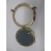 Brass Porthole Mirror, 15cm