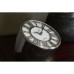 "Brooklyn" Desk Clock, nickel, 15cm