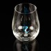 Tumbler with Miniature Glass Dolphin