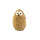 Oval Driftwood Owl, 10cm