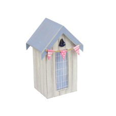 Beach Hut Money Box (Yacht), 16cm