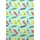 Canoes Tea Towel, 71x51cm