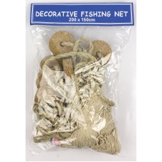 Decorative Fishing Net, 2x1.5m