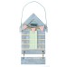 Beach Hut Hanging Décor, Plain, 12cm