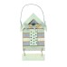 Beach Hut Hanging Décor, Plain, 12cm