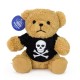 Sailor Bear with Black Pirate T-Shirt, 20cm