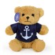 Sailor Bear with Blue Anchor T-Shirt, 20cm