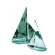 Aluminium Yacht Sculpture, 20cm