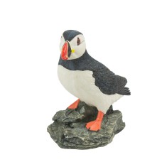 Puffin on Rock, 15cm