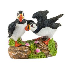 Puffins (2) on Rock, 5cm