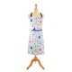 Nautical Apron with Pocket, 89x70cm