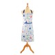 Nautical Apron with Pocket, 89x70cm