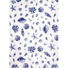 Shells Tea Towel, 71x51cm