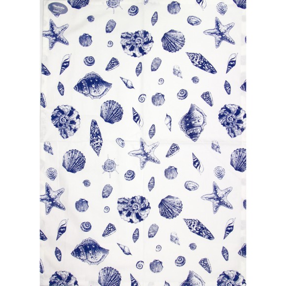 Shells Tea Towel, 71x51cm