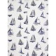 Boats Tea Towel, 71x51cm