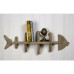 Wooden Fish Bones Shelf, 66cm