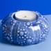 Sea Urchin Tealight Holder, blue, 9cm