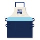 Lighthouse Apron, blue/white, 68x87cm