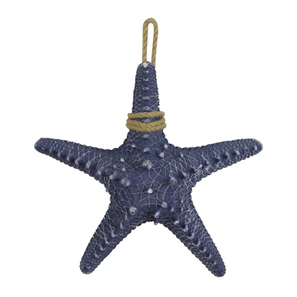 Hanging Starfish, blue, 30cm
