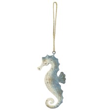 Hanging Metal Seahorse, 12cm