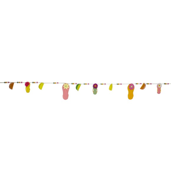 Flip Flops/Fruit Garland, 150cm