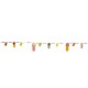 Flip Flops/Fruit Garland, 150cm