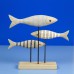 Shoal of Fish on Stand, 17cm