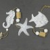 Fish, Seahorse, Starfish Garland, 90cm