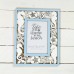 Photo Frame with Cutout Sealife, blue, 19x24cm