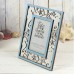 Photo Frame with Cutout Sealife, blue, 19x24cm