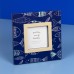 Photo Frame with Fish, navy, 15cm