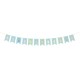 Wooden Beach Huts Bunting, 150cm