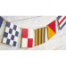 Wooden Code Flag Bunting, 160cm