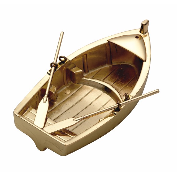 Brass Rowing Boat Tealight Holder