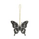 Metal Butterfly Silhouette Hanger, 10cm
