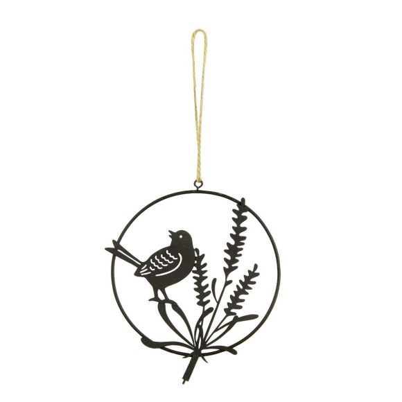 Wire Bird Silhouette Hanger, 14cm