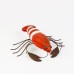 Wooden Lobster, 16cm