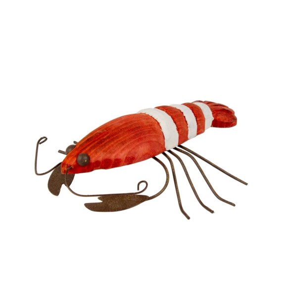Wooden Lobster, 16cm