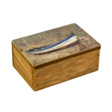 Rowing Boat Box, 15x10cm