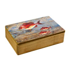 Red Snapper Box, 20x15cm