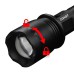 Coast XP40R Rechargeable Torch with Power iQ, 8000 lumens