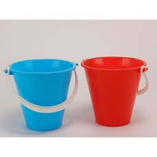 Red/Blue Bucket, 11x12cm
