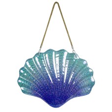 Scallop Glass Wall Décor, 43x32cm