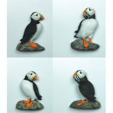 Puffin Magnet, 7cm, 4 assorted