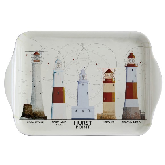 South Coast Lighthouses Tray, 20cm