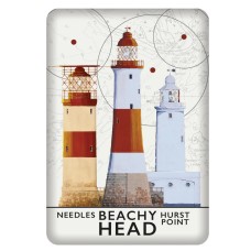 South Coast Lighthouses Fridge Magnet, 8cm