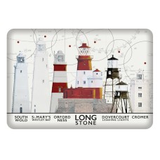 East Coast Lighthouses Fridge Magnet, 8cm