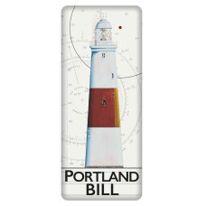 Portland Bill Lighthouse Fridge Magnet, 12cm