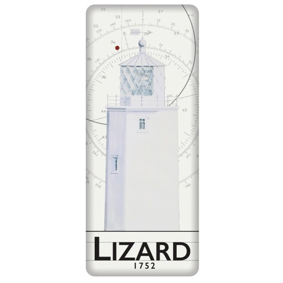 Lizard Lighthouse Fridge Magnet, 12cm