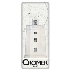 Cromer Lighthouse Fridge Magnet, 12cm